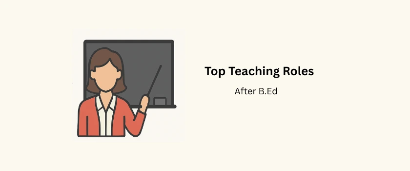 Classroom to Career: Top Teaching Roles You Can Land After Your B.Ed